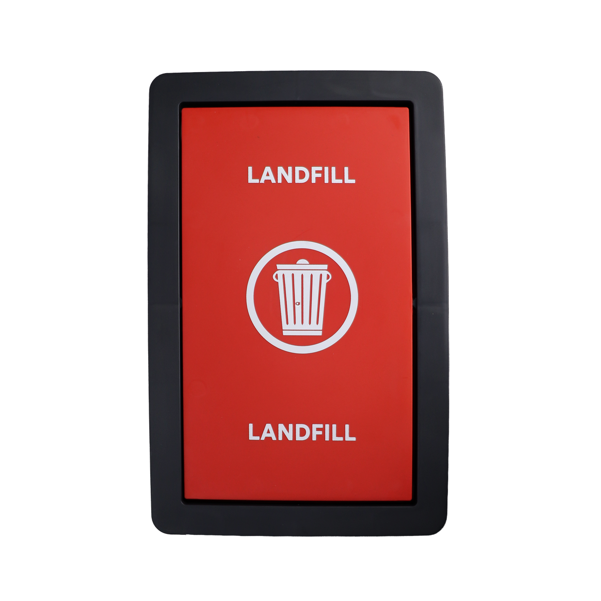 Sabco Deluxe Recycling Bin 40L | Red Landfill