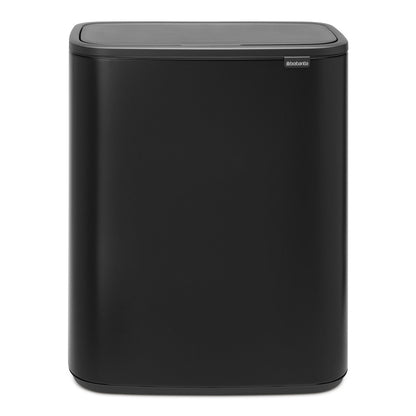 Brabantia Kitchen Touch Bin 2 x 30L | Black