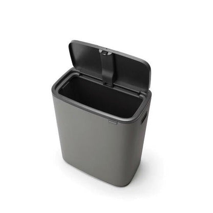 Brabantia Kitchen Touch Bin 60L | Mineral Concrete Grey