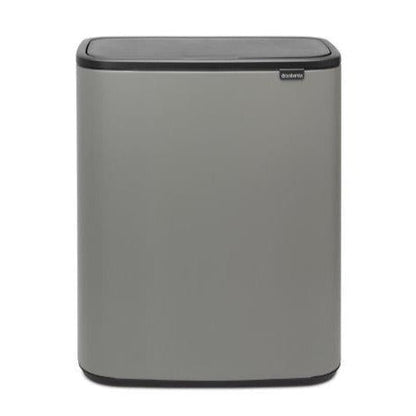 Brabantia Kitchen Touch Bin 60L | Mineral Concrete Grey