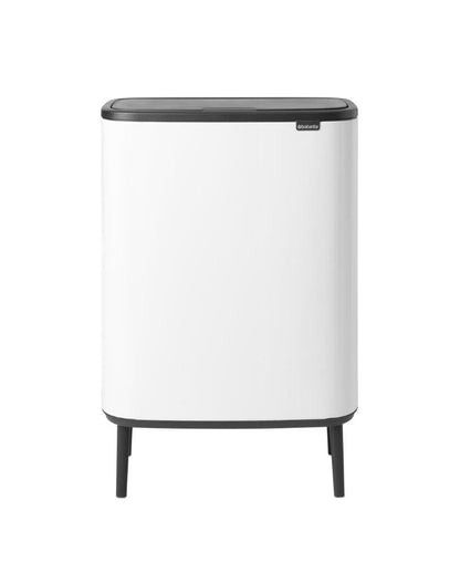 Brabantia Kitchen Touch Bin HI 2 x 30L | White