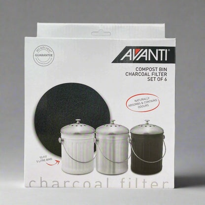 Charcoal Filter 19cm for 5L Compost Bin | SET 6