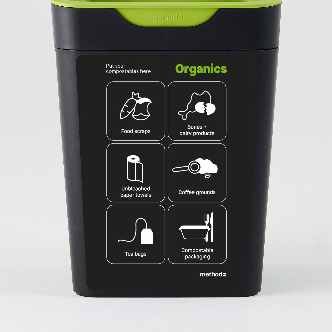 Method Label - Green Organics (for 20L Method bin)
