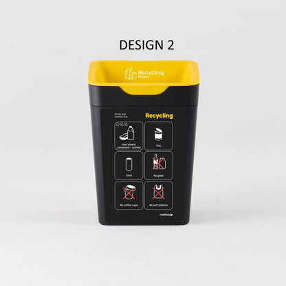 Bin Label - Yellow Mixed Recycling (for 20L Method bin)