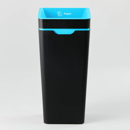 Method Office Recycling Bin Open Lid 60L | Blue Paper