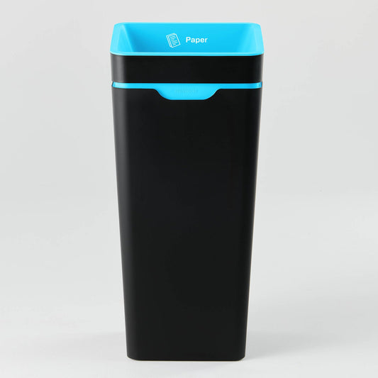 Method Office Recycling Bin Open Lid 60L | Blue Paper