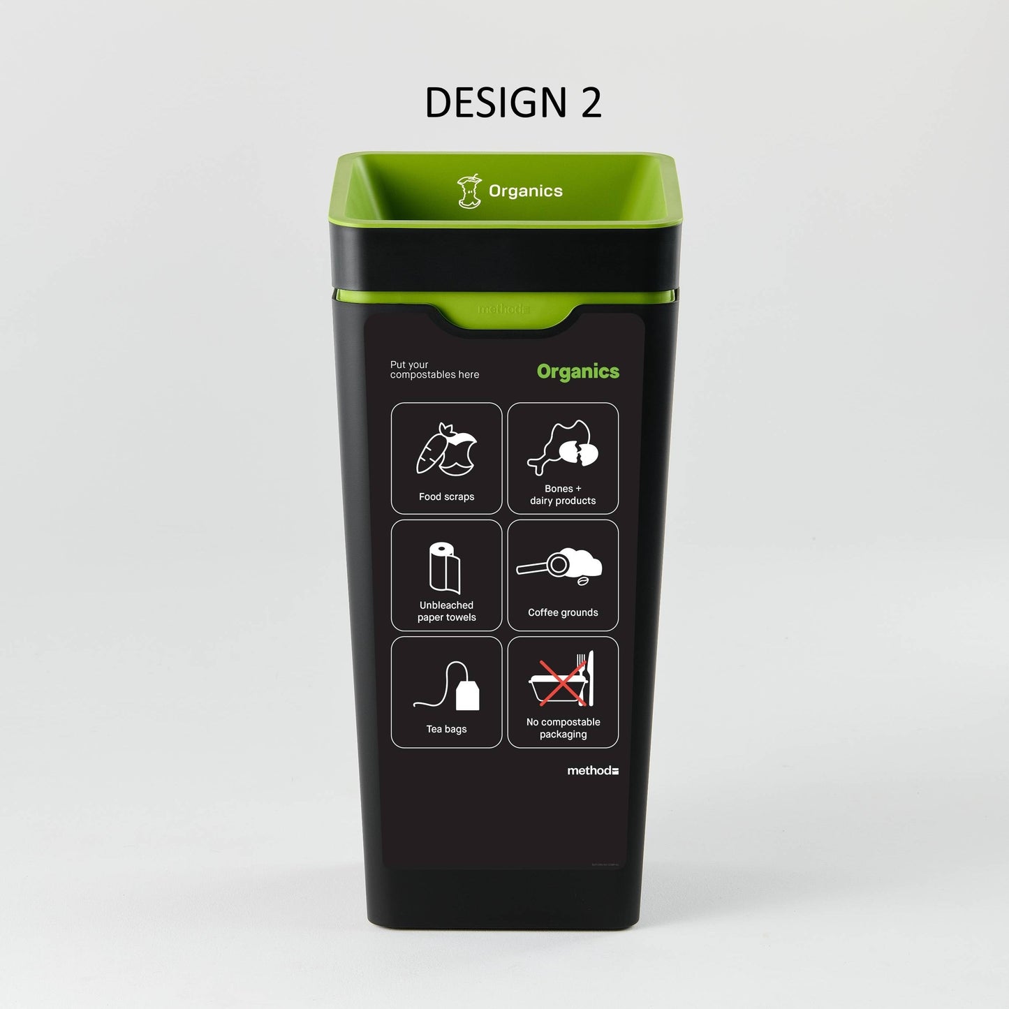 Method Label - Green Organics (for 60L Method bin)