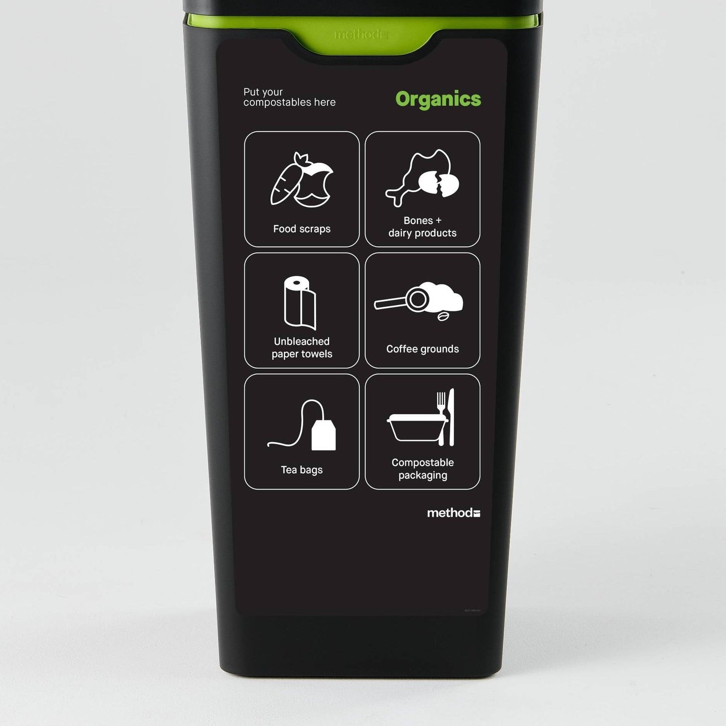 Method Label - Green Organics (for 60L Method bin)
