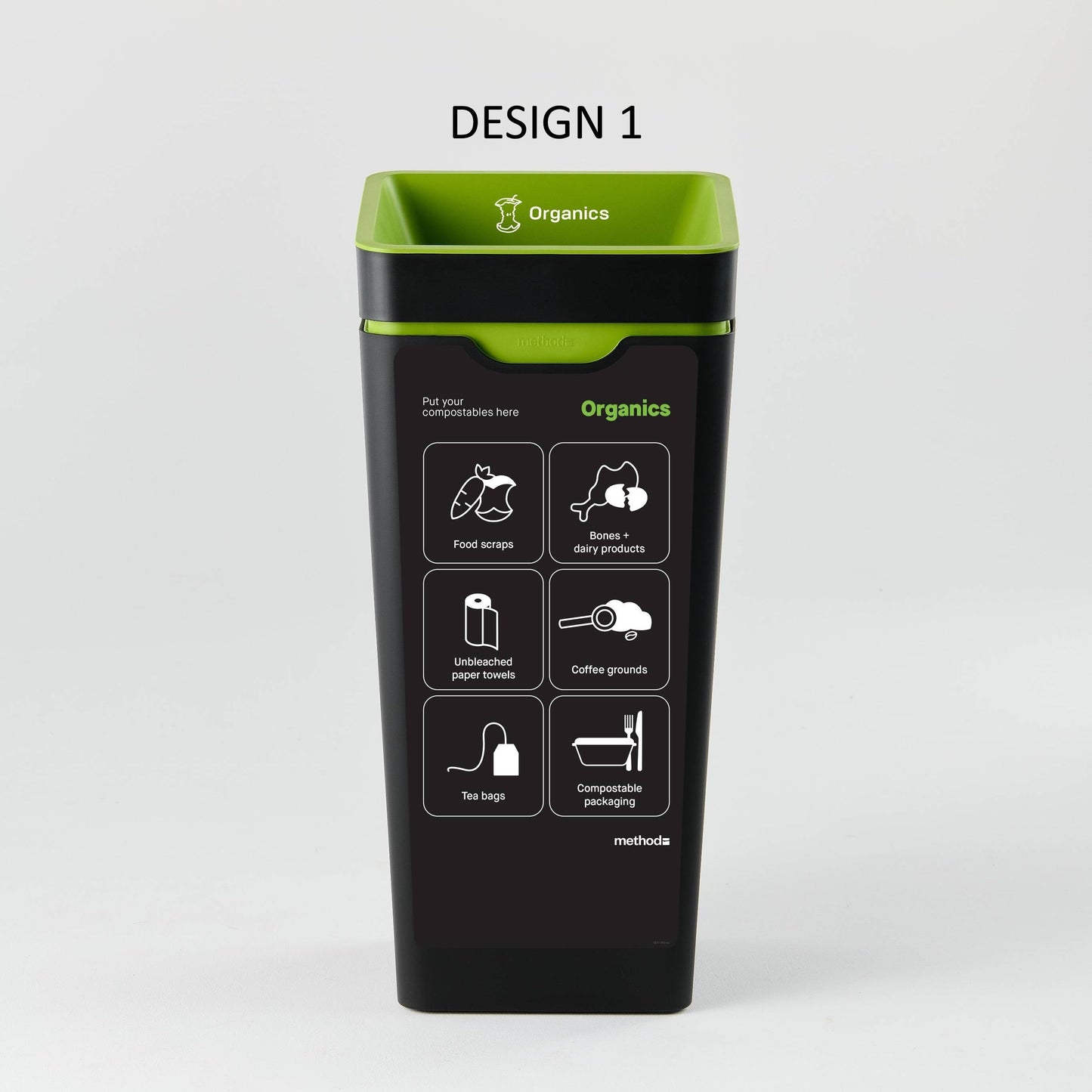 Method Label - Green Organics (for 60L Method bin)
