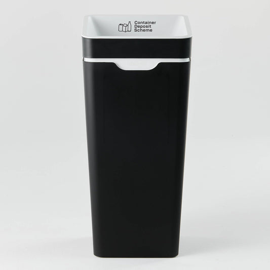 Method Office Recycling Bin Open Lid 60L | White Container Deposit Scheme