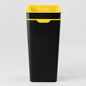 Method Office Recycling Bin Open Lid 60L | Yellow Co-Mingled Recycling