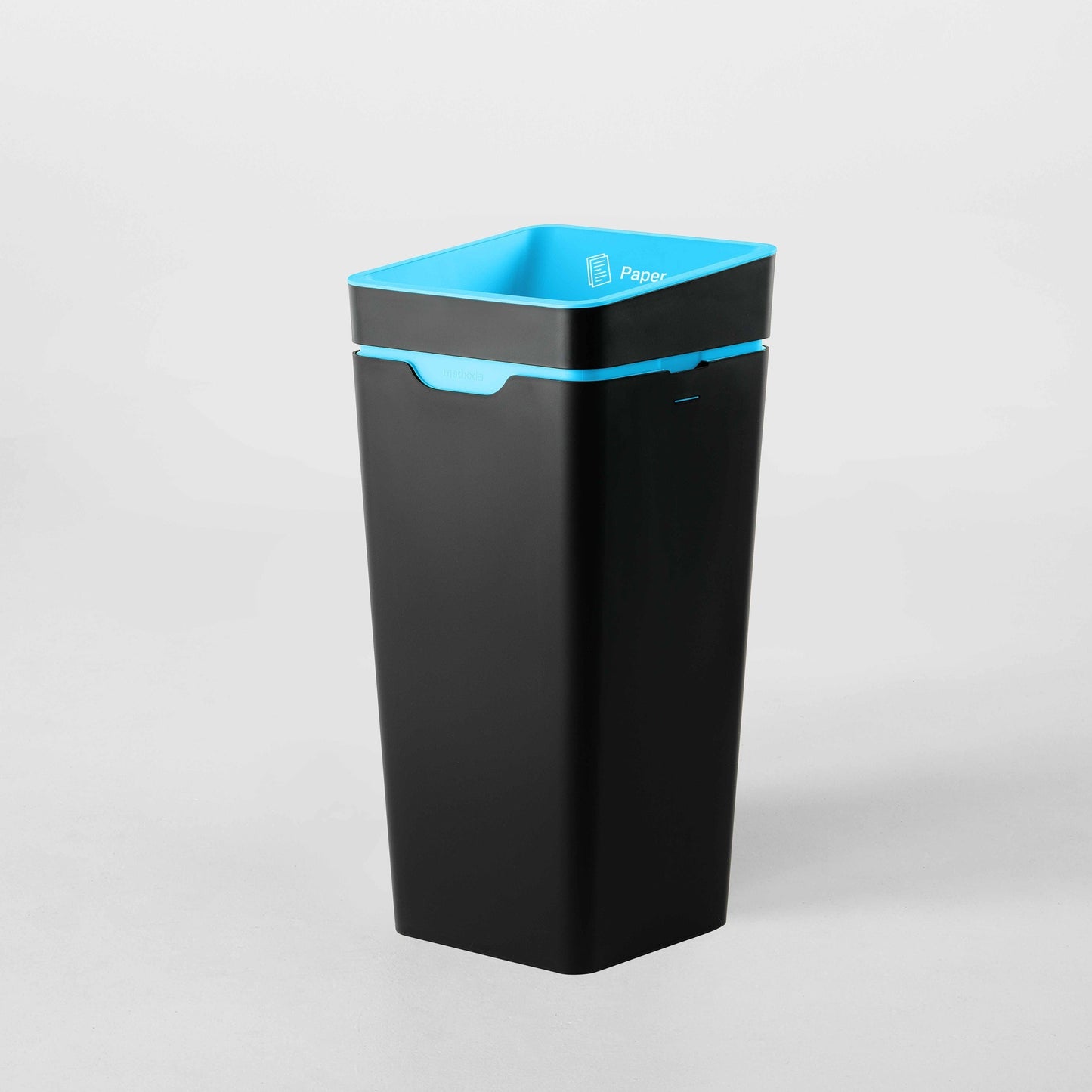 Method Office Recycling Bin Open Lid 60L | Blue Paper