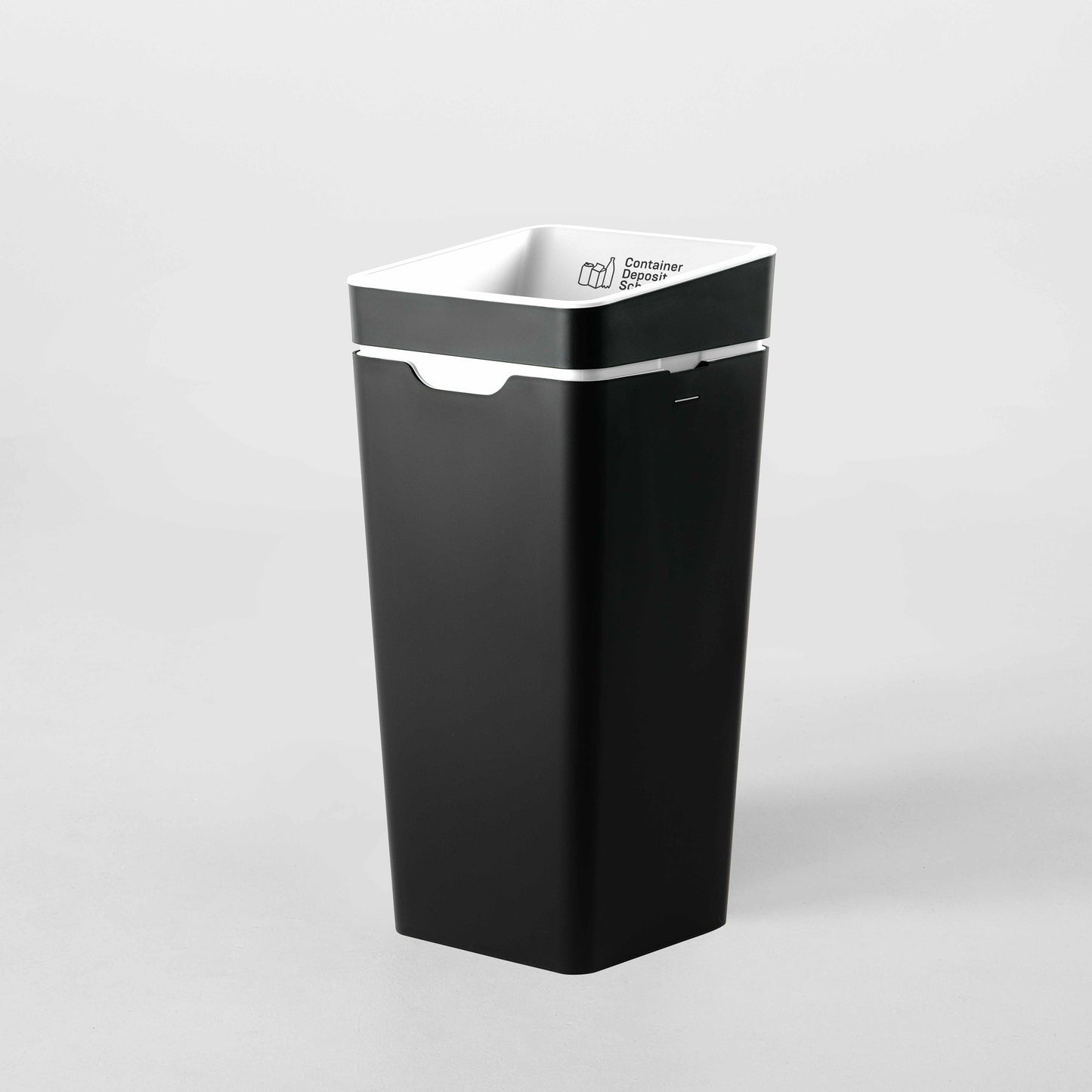Method Office Recycling Bin Open Lid 60L | White Container Deposit Scheme