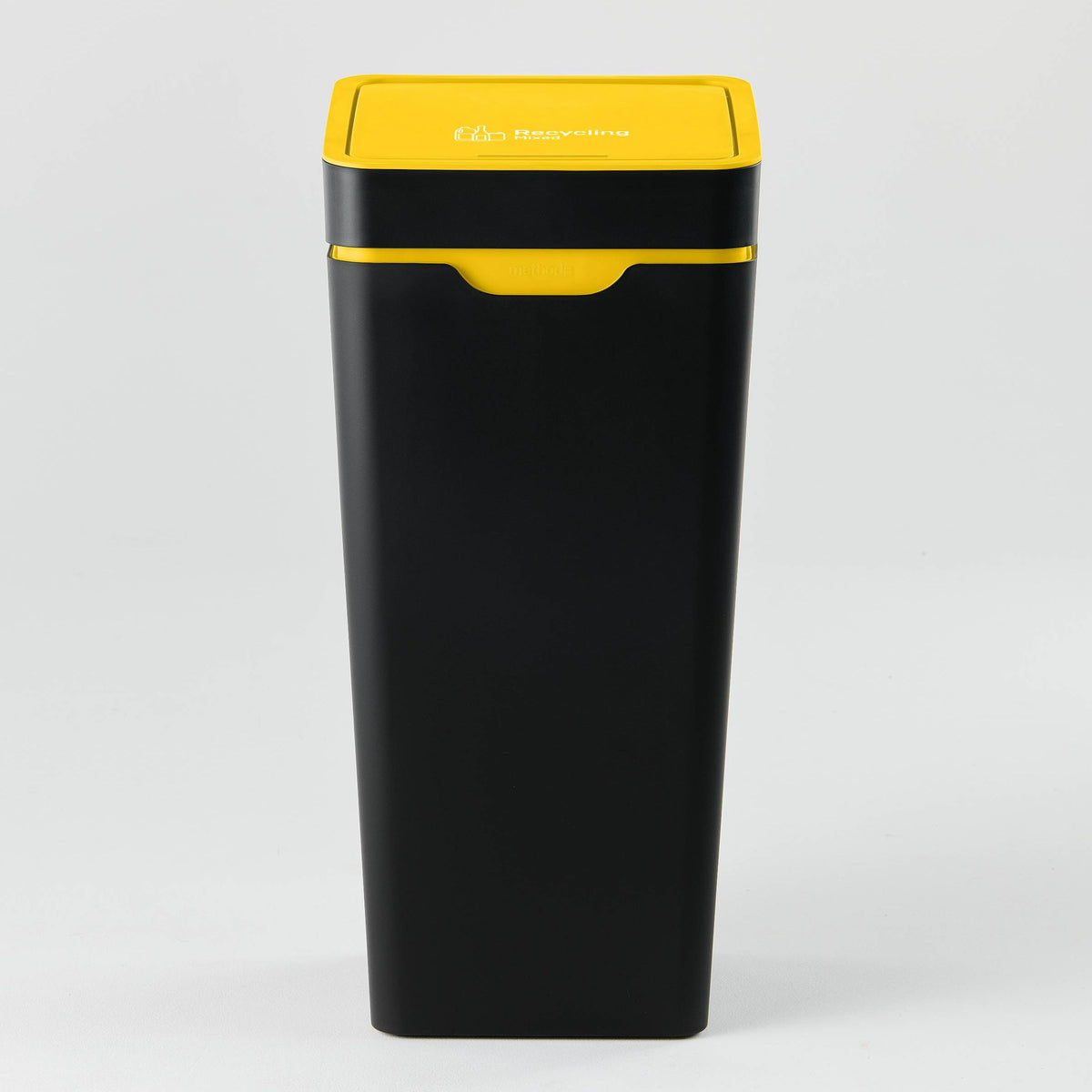Method Recycling 3-Bin Touch Lid Station 60L | Red, Yellow & Green