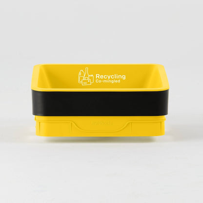 Method 60L Yellow Co-Mingled Recycling - Open Lid Only