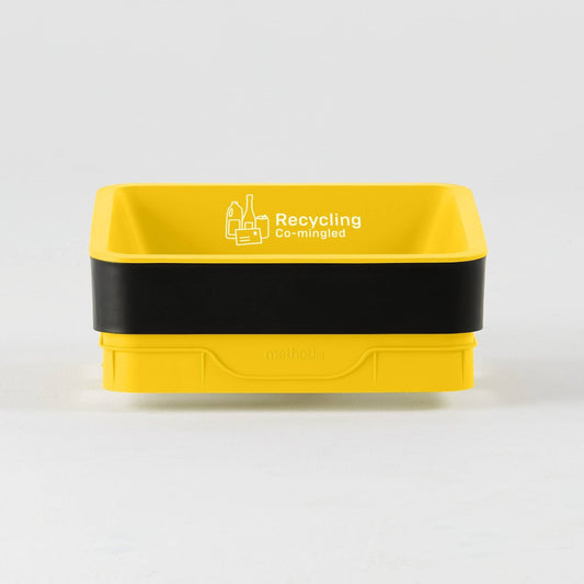 Method 60L Yellow Co-Mingled Recycling - Open Lid Only