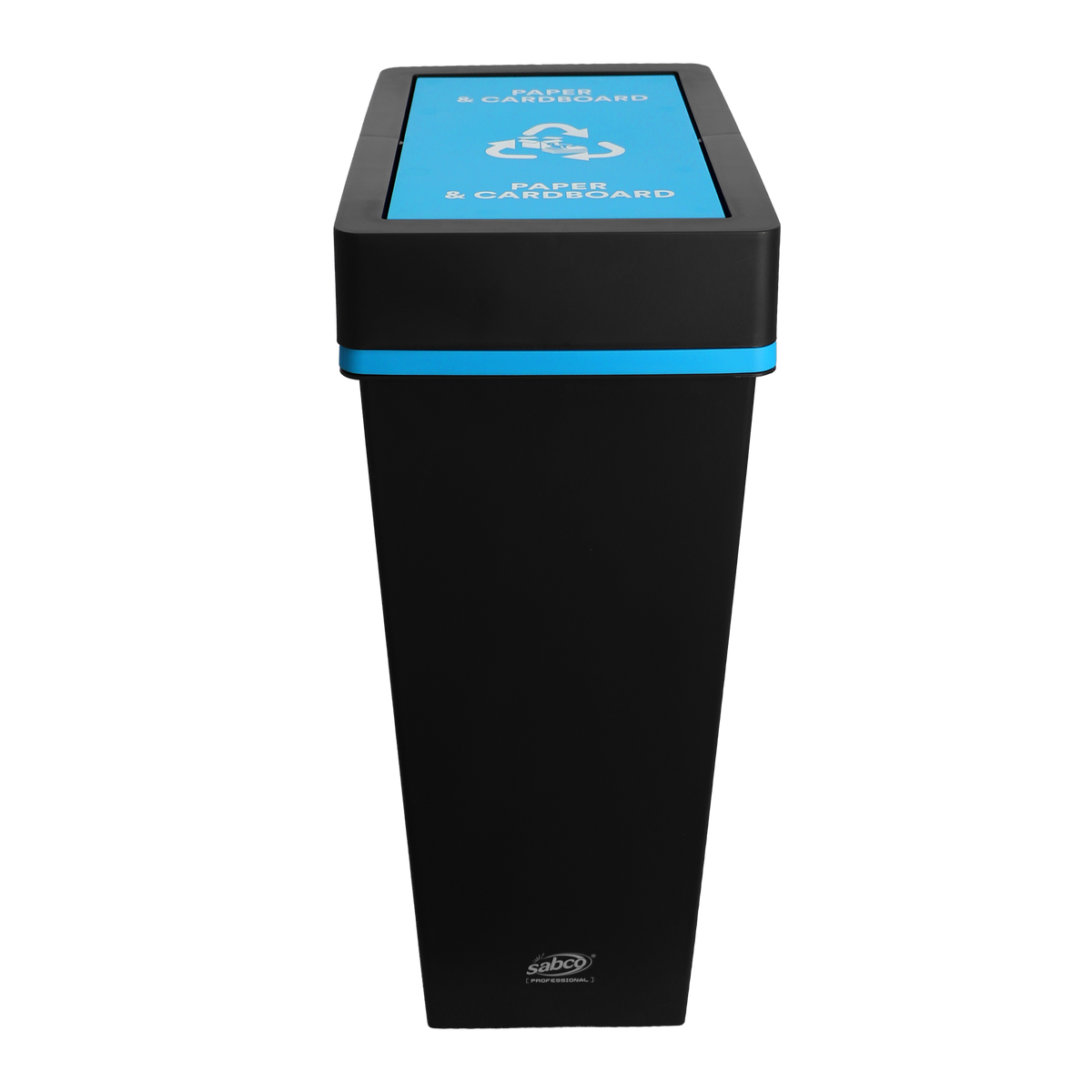 Sabco Deluxe Recycling Bin 40L | Blue Paper