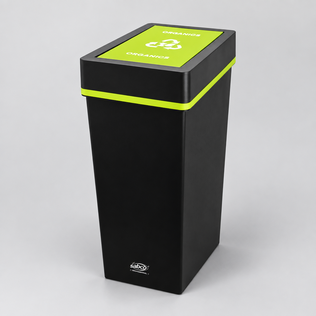 Sabco Deluxe Recycling Bin 40L | Green Organics