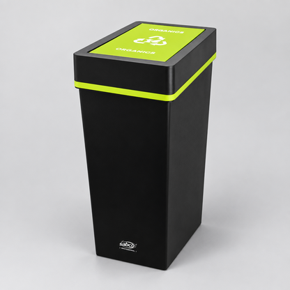 Sabco Deluxe Recycling Bin 40L | Green Organics