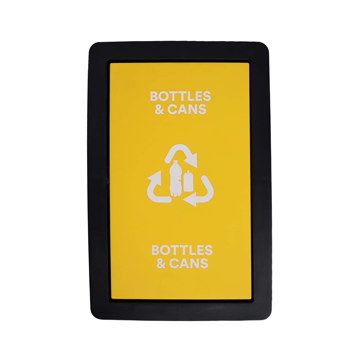 Sabco Deluxe Recycling Bin 40L | Yellow Recycling