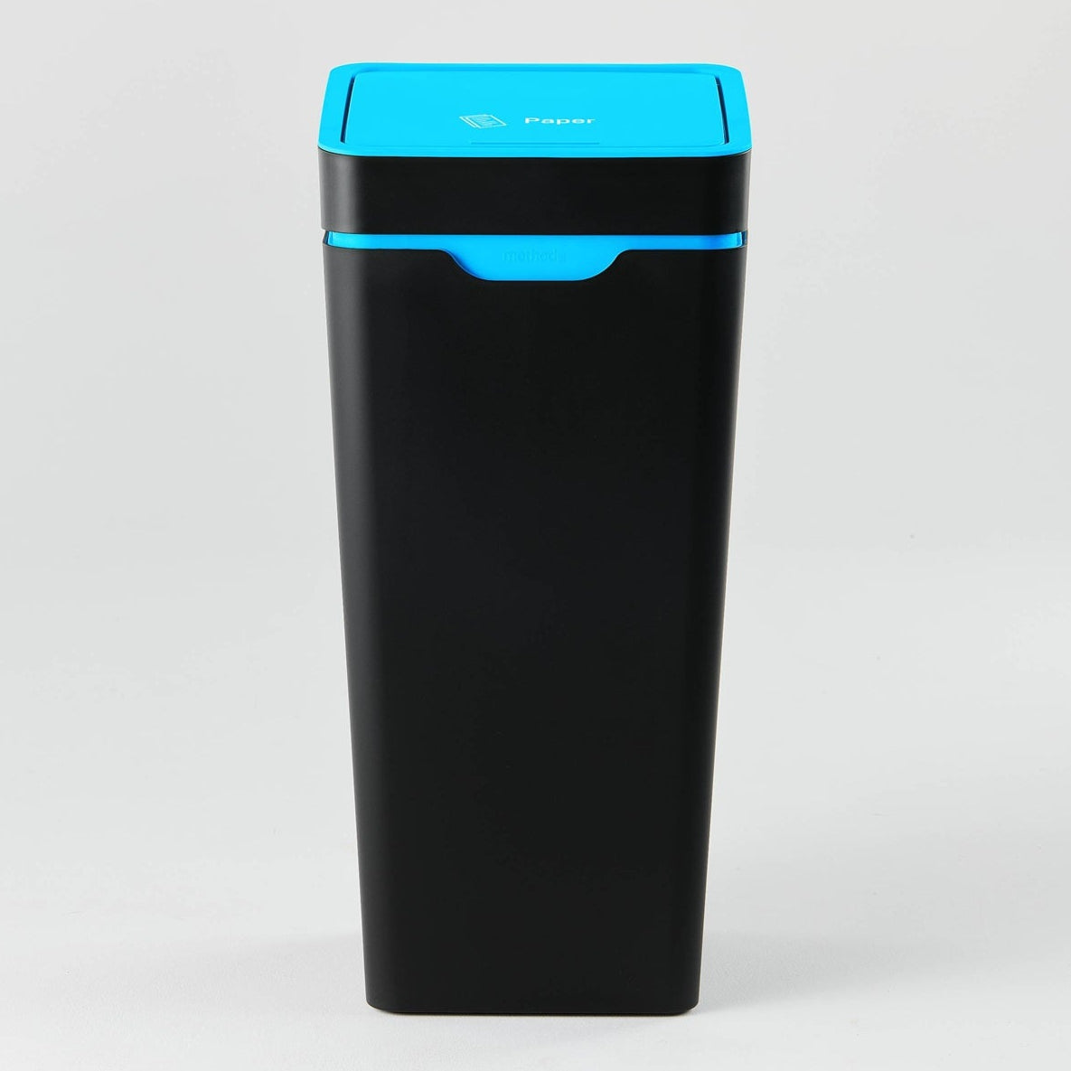 Method Office Recycling Bin Touch Lid 60L | Blue Paper