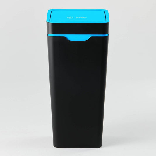 Method Office Recycling Bin Touch Lid 60L | Blue Paper