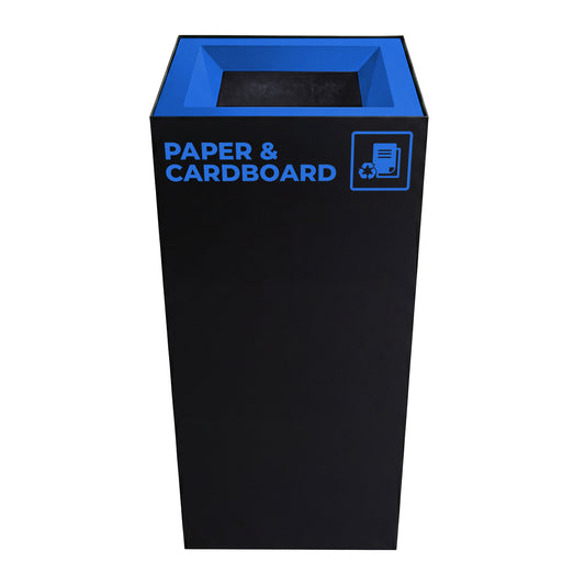 Richmond Recycling Bin Open Lid 52L | Blue Paper & Cardboard