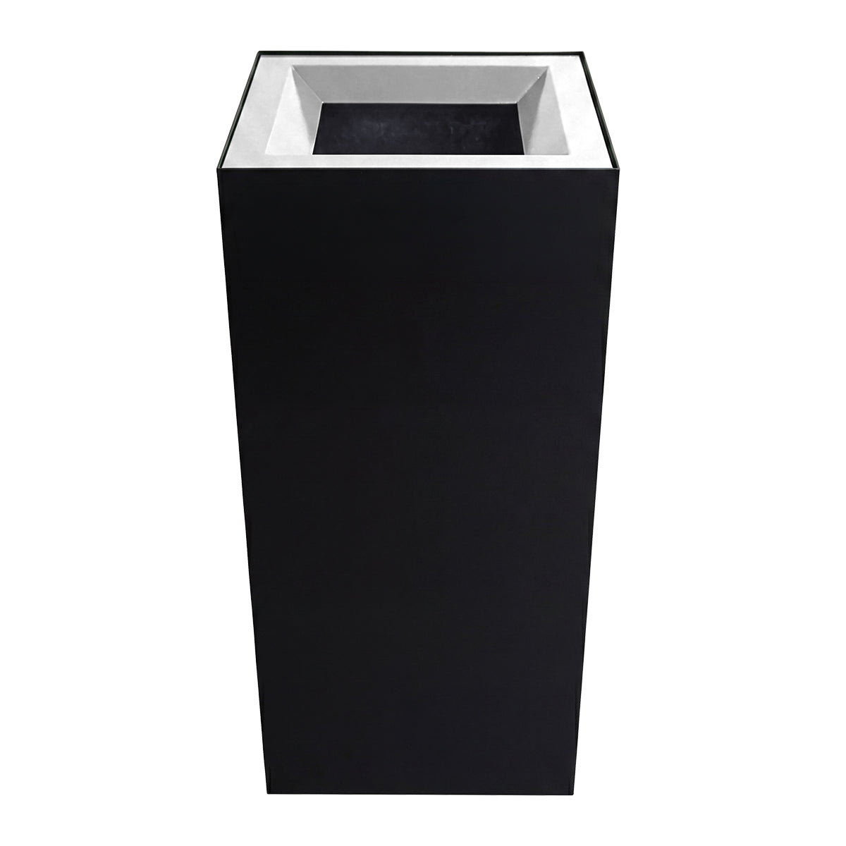 Richmond Recycling Bin Open Lid 52L | White General Use