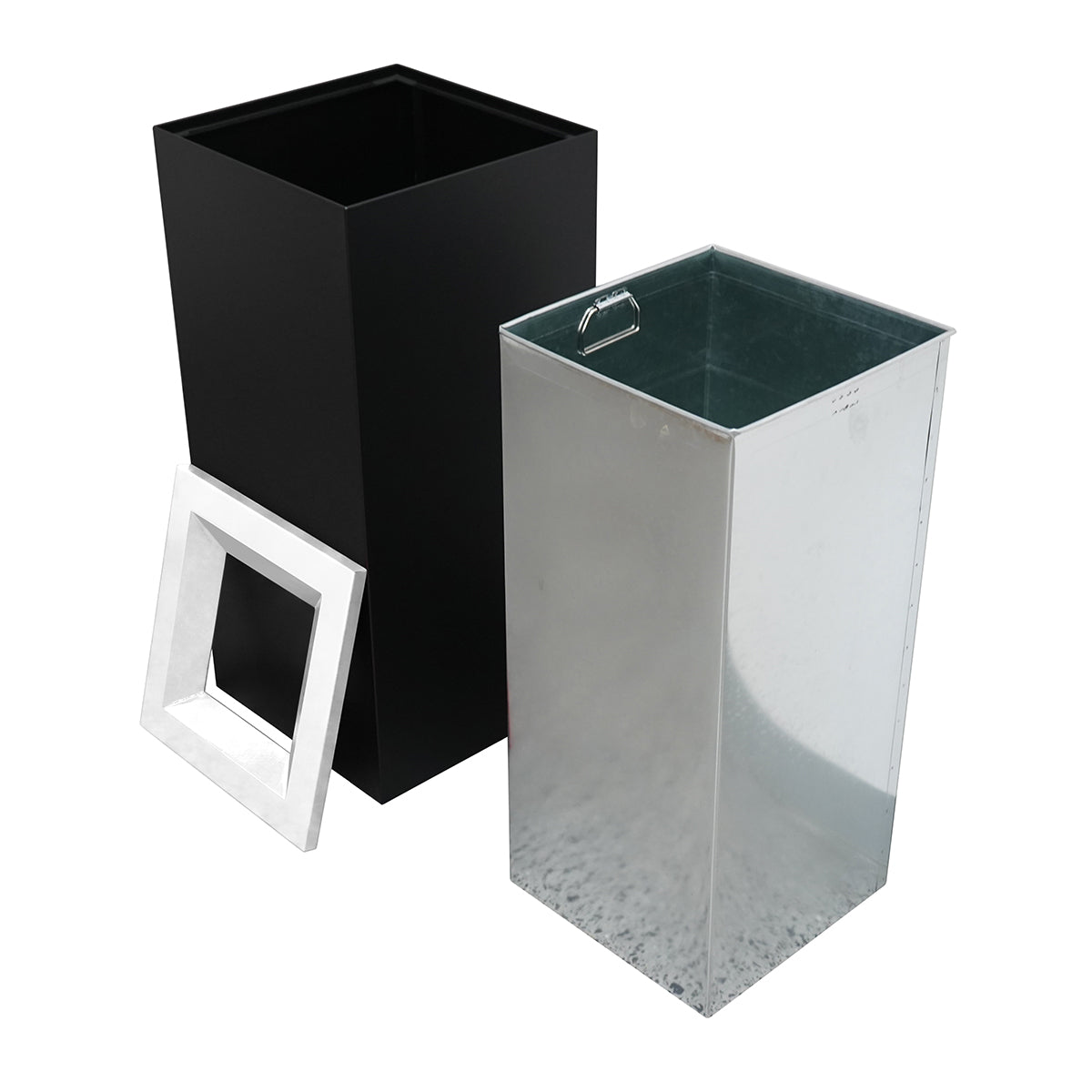 Richmond Recycling Bin Open Lid 52L | White General Use