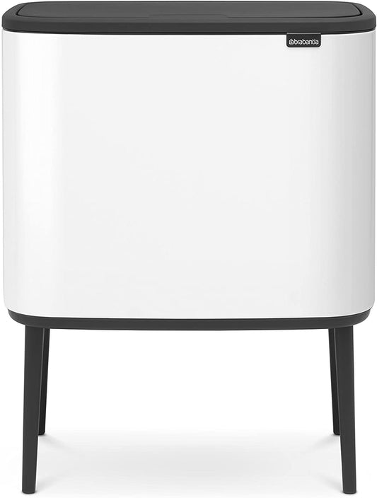 Brabantia Kitchen Touch Bin HI 11/23L | White